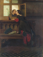 KS 145
<br/>
De kus
<br/>
<em>Bisschop, Christoffel (1828-1904)</em>